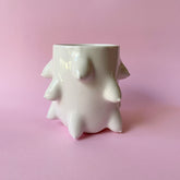 Ceramic Boob Monster Vessel
